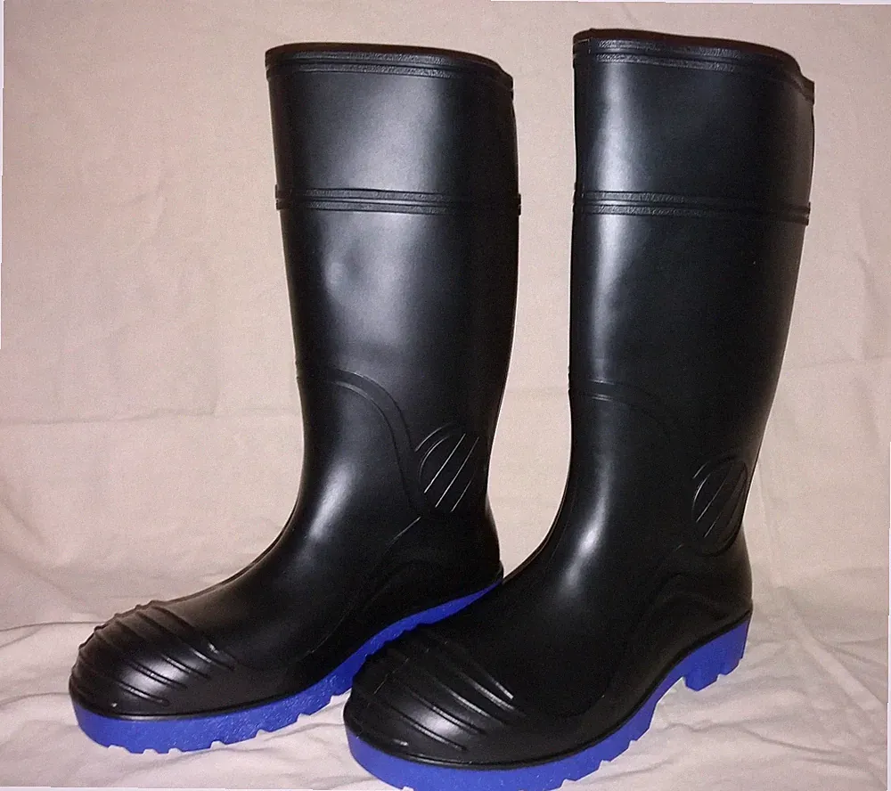 Blaue Gummistiefel für Herren