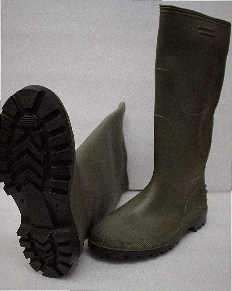 Herren Gummistiefel Gartenstiefel Arbeitsstiefel Regenstiefel Grün 40-47