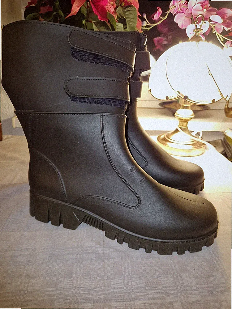 Herren Gummistiefel von Gezer in Größe 46 , Sohlenlänge 32 cm