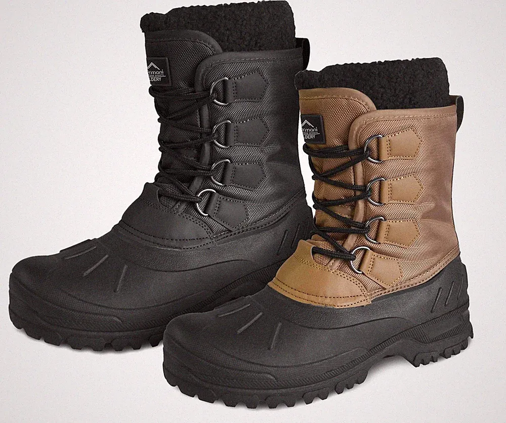 Herren Kälteschutzstiefel Winterstiefel bis 40°C EXTREM WARME Winterschuhe
