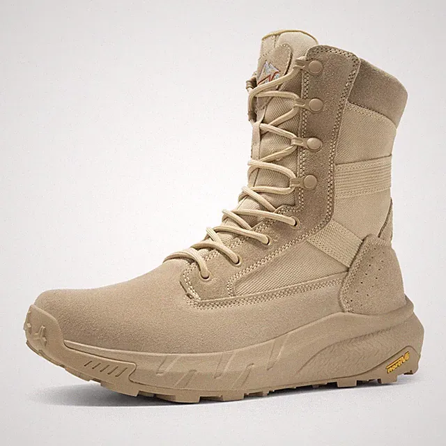 Herren Militärstiefel atmungsaktive Einsatzstiefel mit Reißverschluss Taktisc...