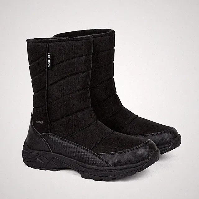 Herren Schneeschuhe Schneestiefel Winterstiefel Wasserdicht Warm Gefüttert