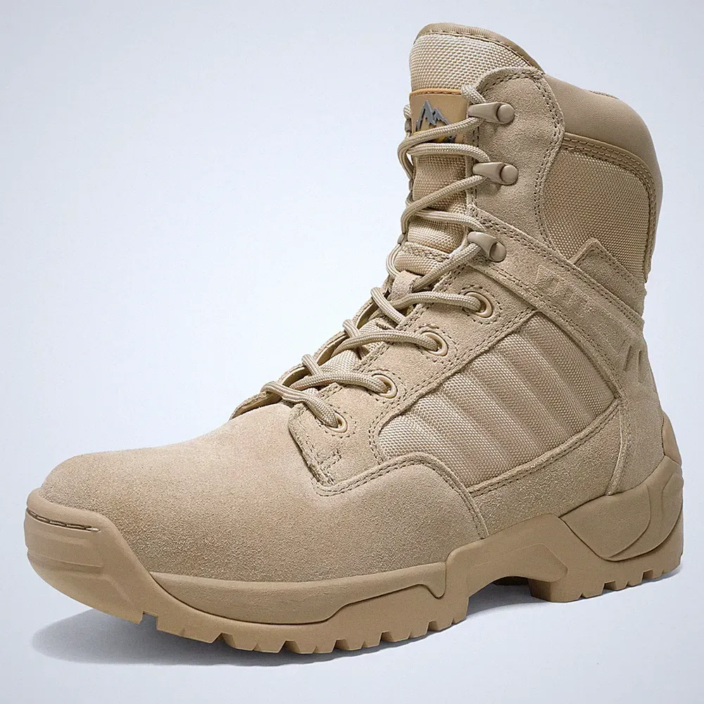 Herren Security Tactical Einsatzstiefel,Sand,48