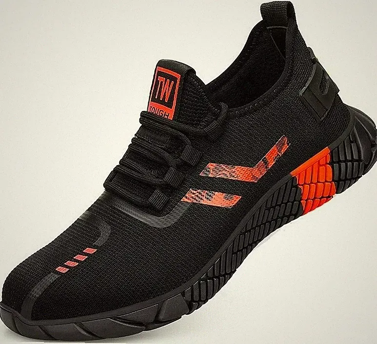 HERREN SICHERHEIT SPORTSCHUHE ARBEIT LEICHT STAHLKAPPE STIEFEL SCHUHE FLEXIBEL