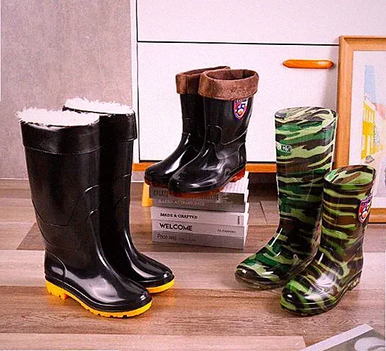 Herren Stiefeletten Winter Gummistiefel Pelzgefüttert Warm Regenschuhe Stiefel
