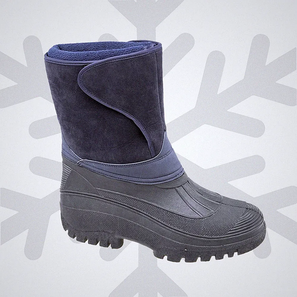 Wildlederimitat Gummistiefel Damen