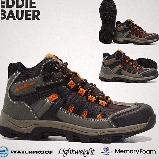 HERREN WASSERDICHT MEMORY FOAM WALKING WANDERN FREIZEIT WINTER STIEFELETTEN SPORTSCHUH