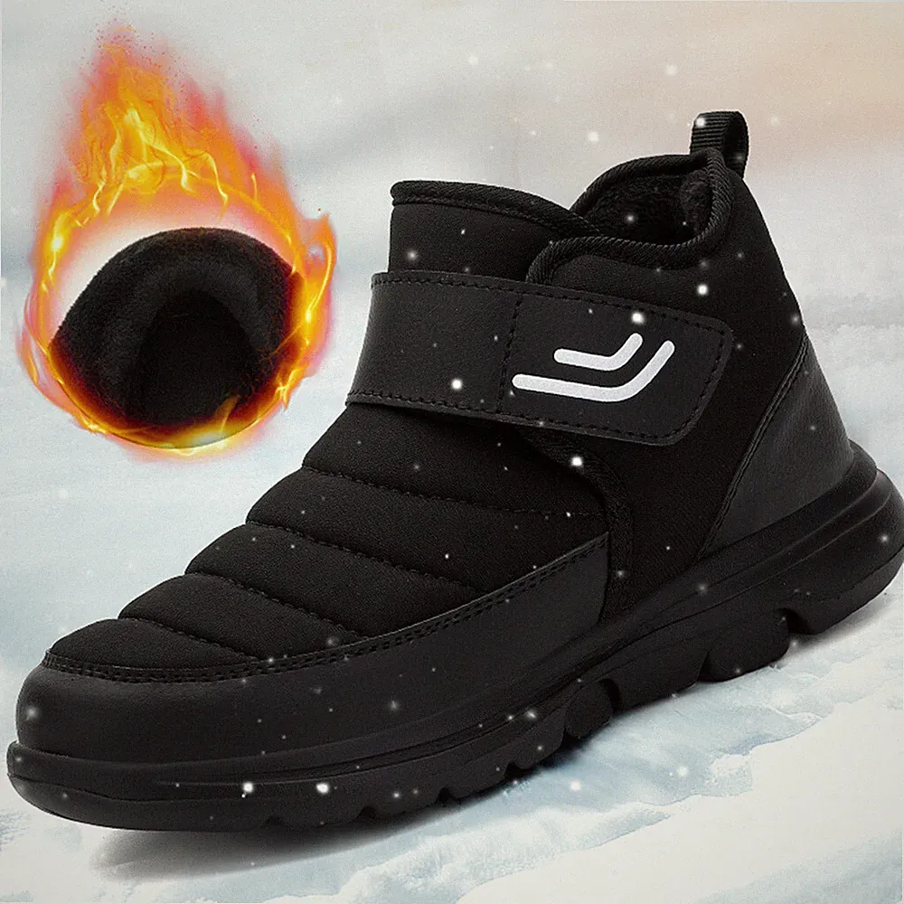 Herren Winter Schneestiefel Schuhe Damen Schnee Stiefel Outdoor Schuhe Gefüttert
