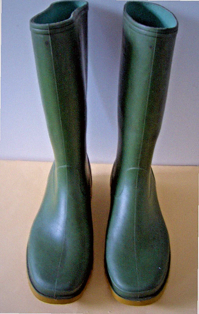 Hevea Gummistiefel UNISEX grün Gr. 5 / 38 Made in Holland Guter Zustand!