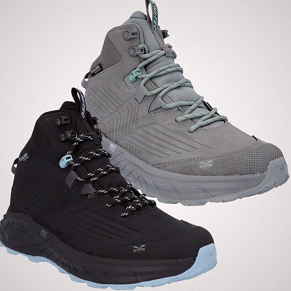 Hi-Tec Damen Fuse Trek wasserdichte Wanderschuhe Wandern leicht atmungsaktiv