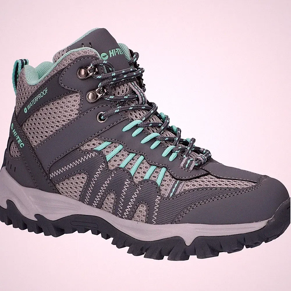 Hi-Tec Jaguar Mid Damen Wanderschuhe Aus Polyester In Anthrazit/Grafit/Cool Grey