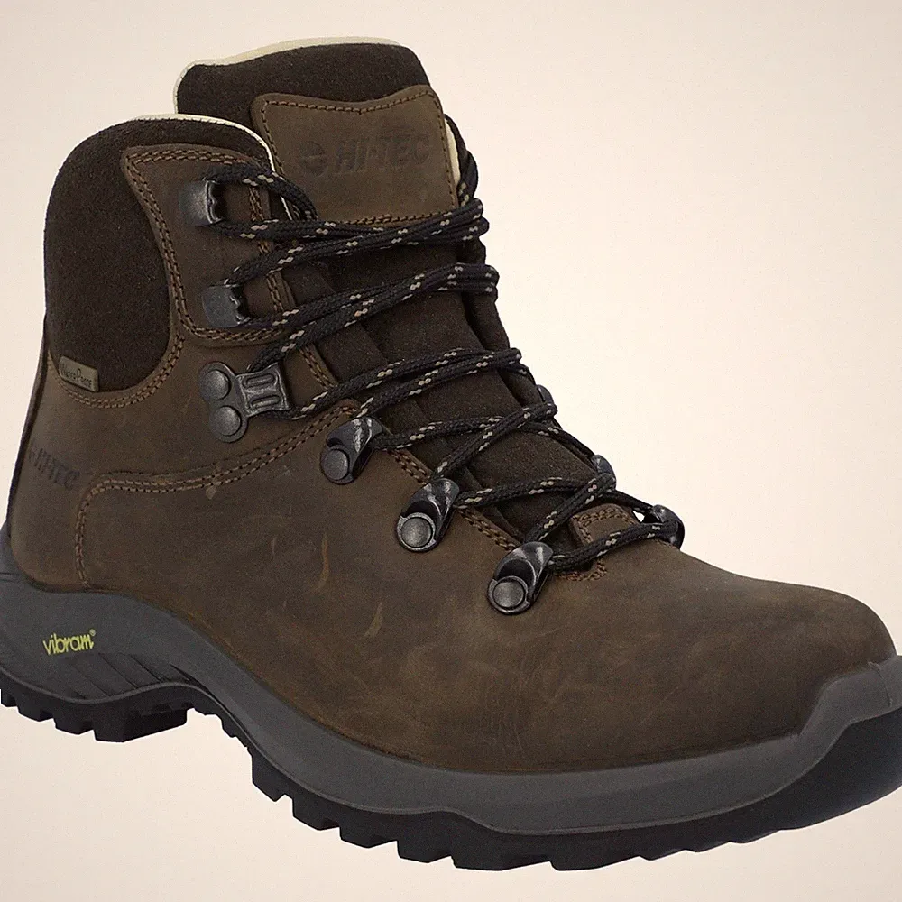 Hi-Tec Ravine Pro Damen Wanderschuhe Aus Braunem Leder