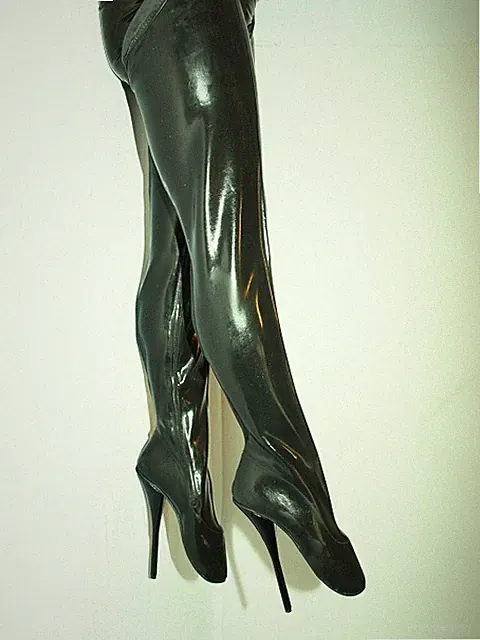 High heels, gummi stiefel ballet boots size 40-47 absatz 20cm produce Poland