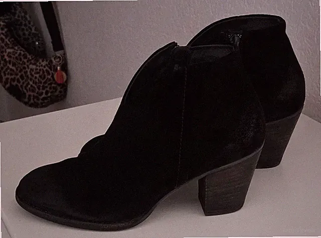 Hochfront-Pumps ♥ Ankle-Boots von PAUL GREEN, Gr. 4 (37), Fb. Vintage Black
