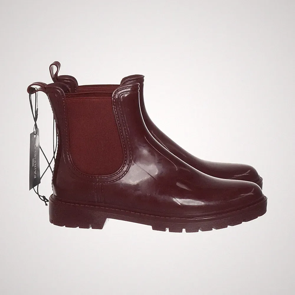 Hööks, Kurze Gummistiefel, Größe: 39, Rot, Leder, Damen #opW