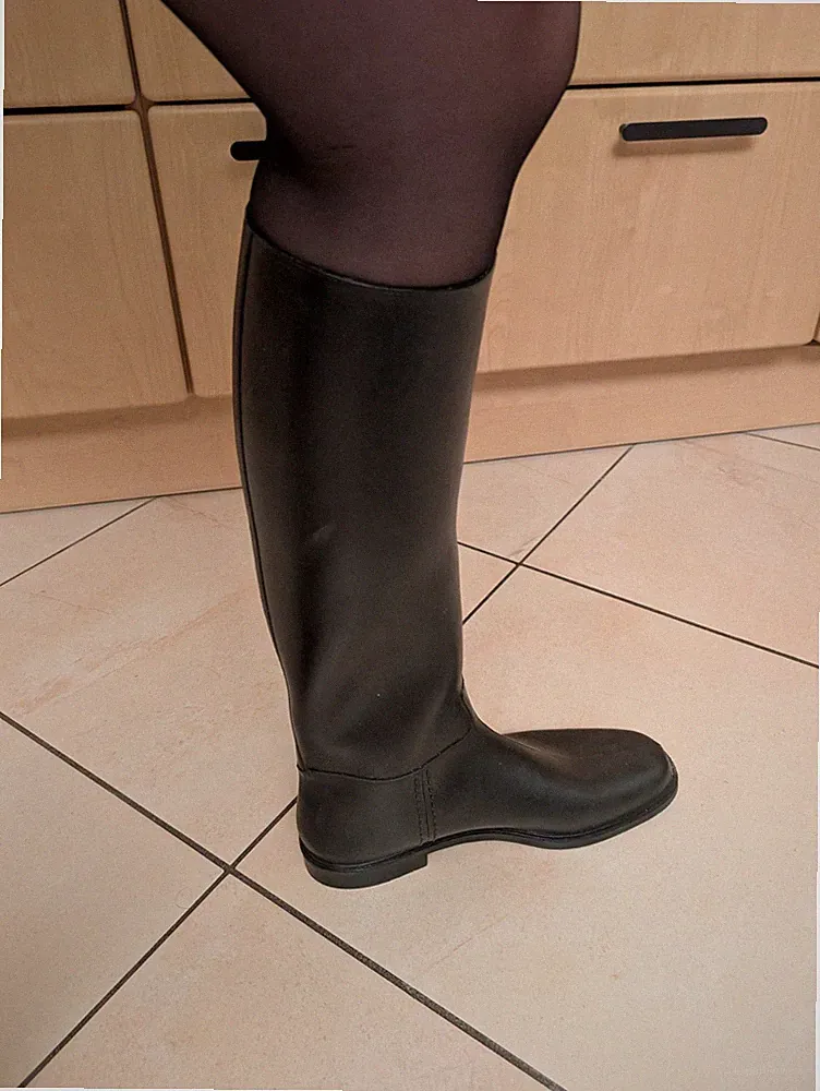 Hohe Gummistiefel Von Derby Größe 42 Schwarz