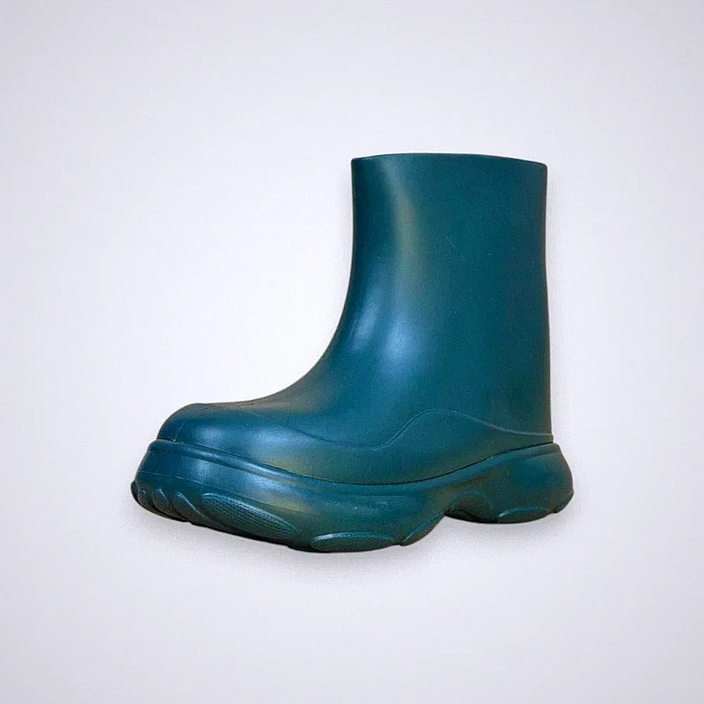 Hugo Wellee Extra Leicht Damen Regen Stiefel Olive Synthetik US 7 (UK 4 Eu 37)