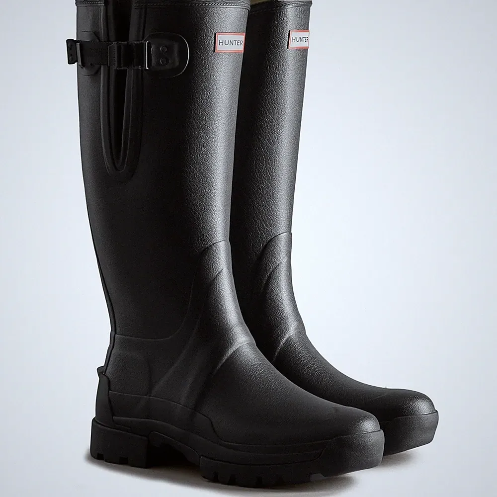 Hunter Balmoral Adjustable Gummistiefel Schwarz