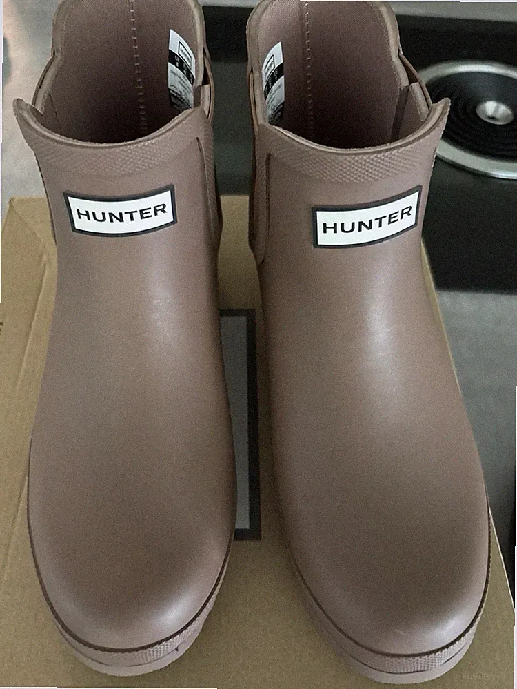 Hunter, Chelsea Boots, Highland 41 Braun Neu In Ovp