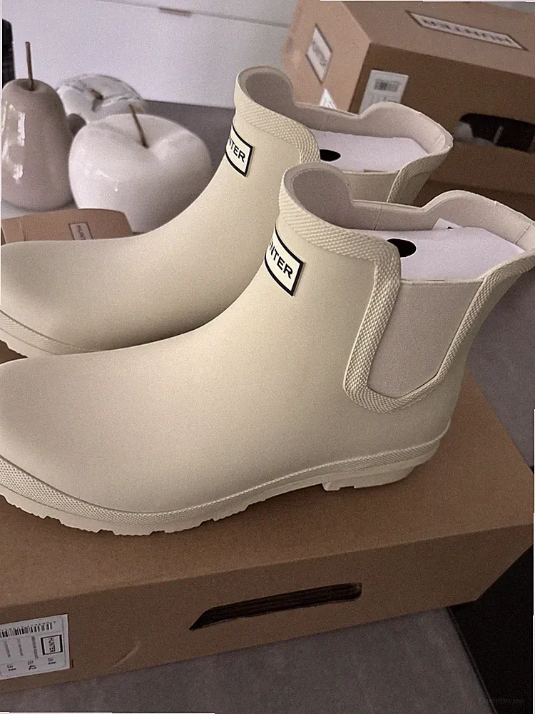 Hunter, Chelsea Boots, Highland 42, Farbe Stone Neu In Ovp