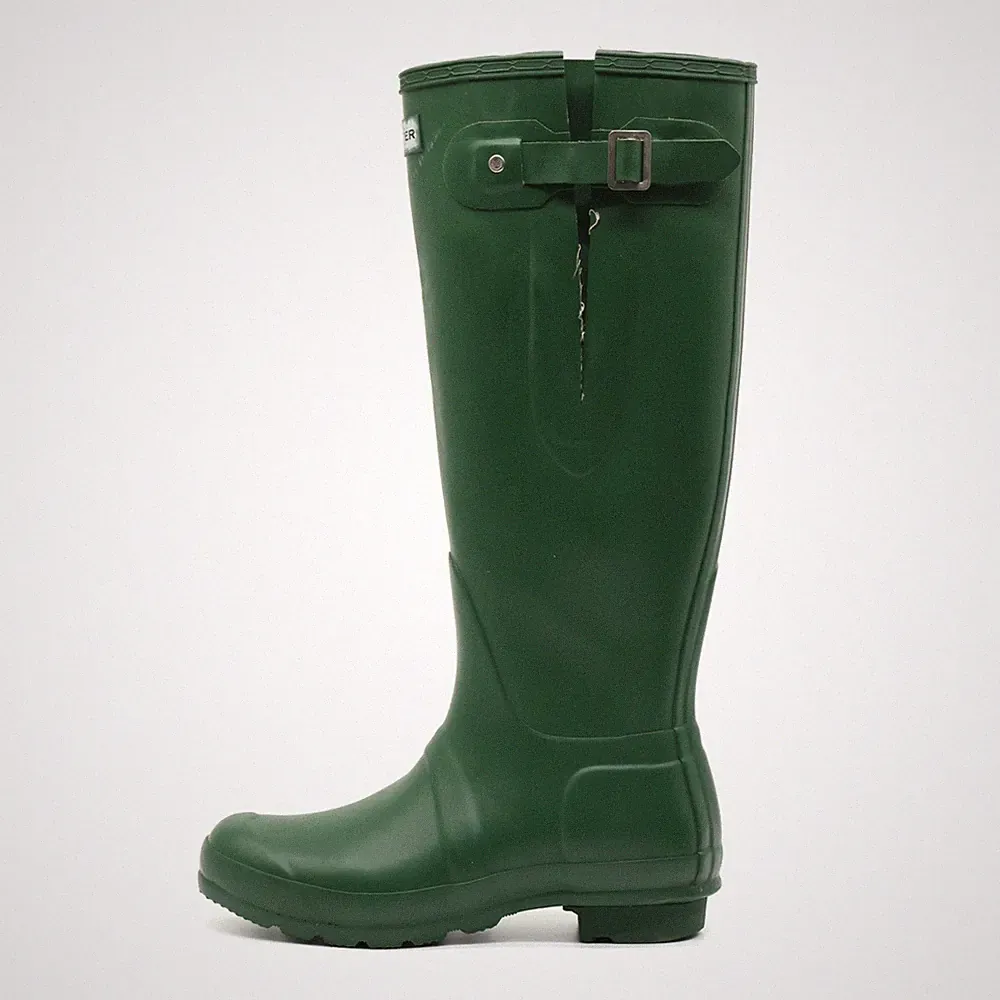 Hunter Damen Original Adjustable Stiefel Grün Wasserdicht Regenstiefel EU 39