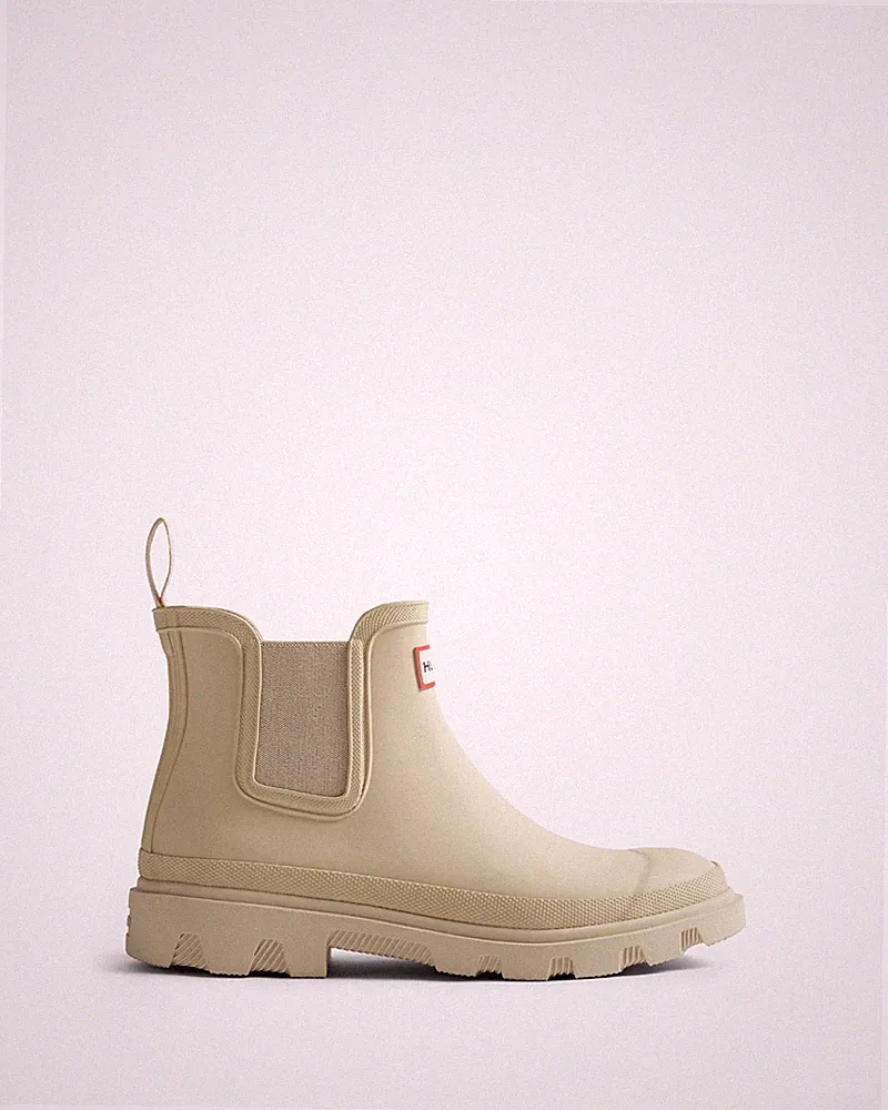 HUNTER DOWNPOUR CHELSEA BOOT Gummistiefel beige HFRU0005261