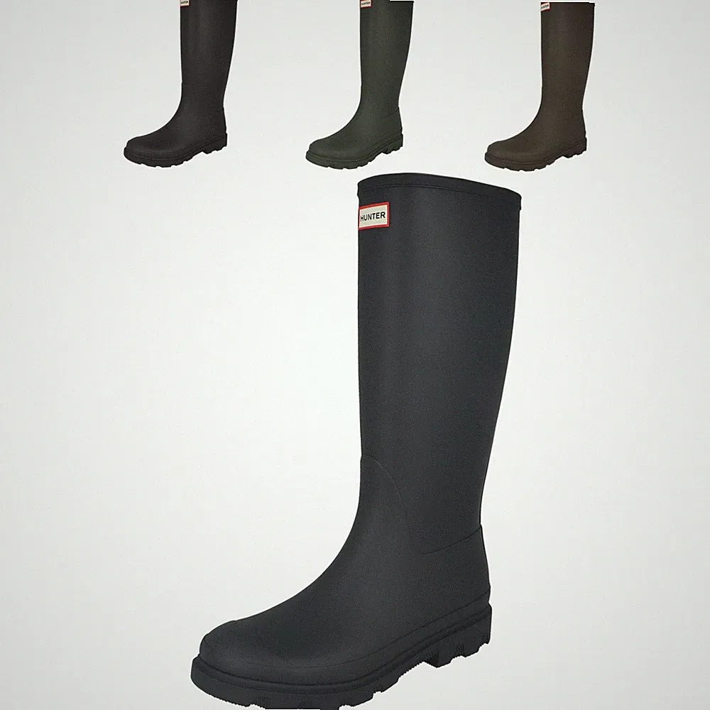 Hunter Downpour Tall Boot Gummistiefel Unisex Erwachsene Regenstiefel