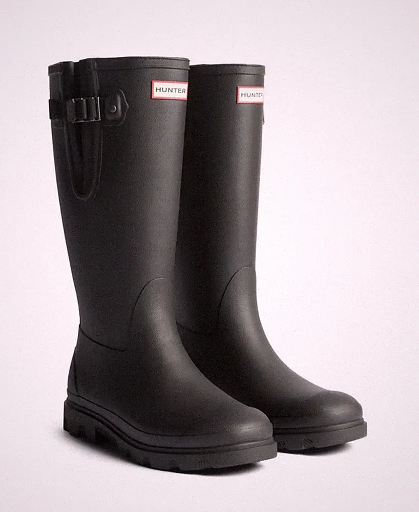 Hunter Field Downpour UNISEX Gummistiefel Schwarz |EU Gr. 41