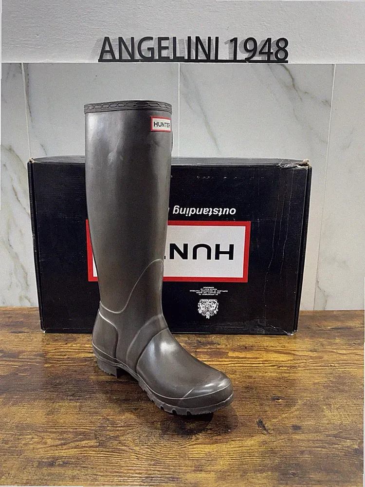 Hunter Gummistiefel Chocolate Icon Regenstiefel Damen 39