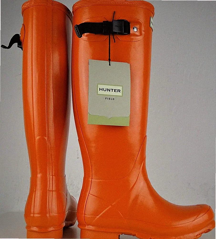 HUNTER Gummistiefel FIELD TALL Kniehöhe Stiefel Damen Schaftstiefel Gr.36 NEU