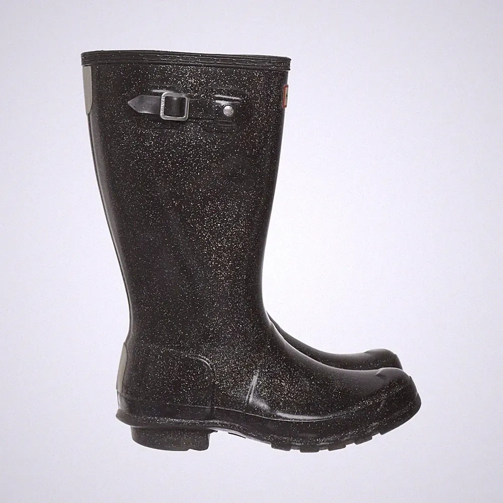 Hunter, Gummistiefel, Größe: 34, model: original tall, Schwarz, Damen #t4F