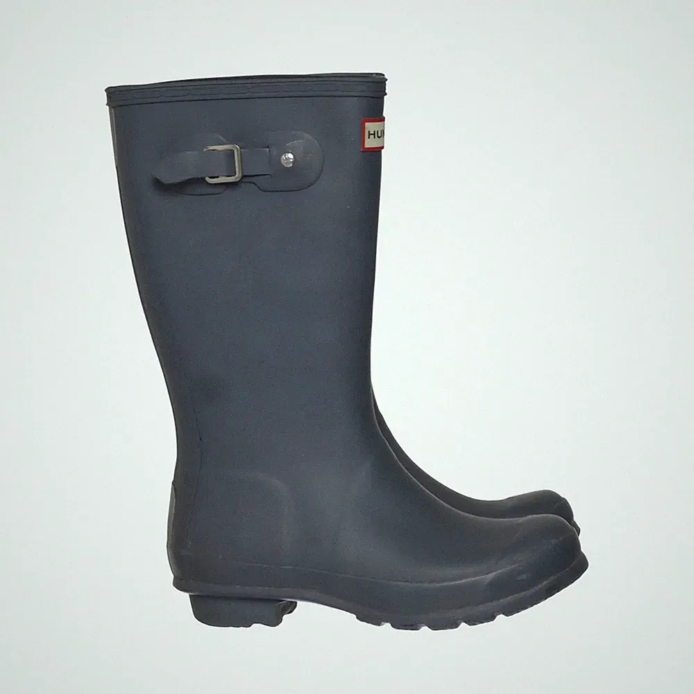 Hunter, Gummistiefel, Größe: 34, Original Kids, Grau, Damen #tXG