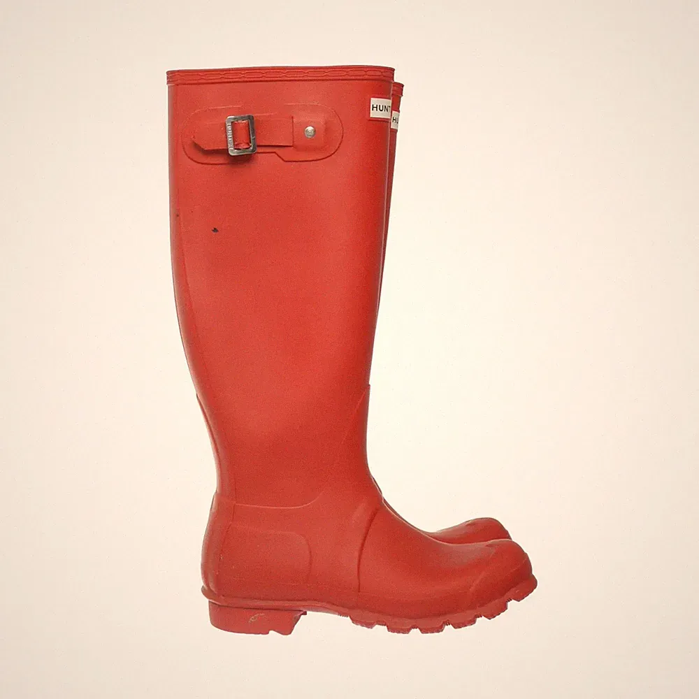 Hunter, Gummistiefel, Größe: 35/36, Original Tall, Rot, Damen #PeZ