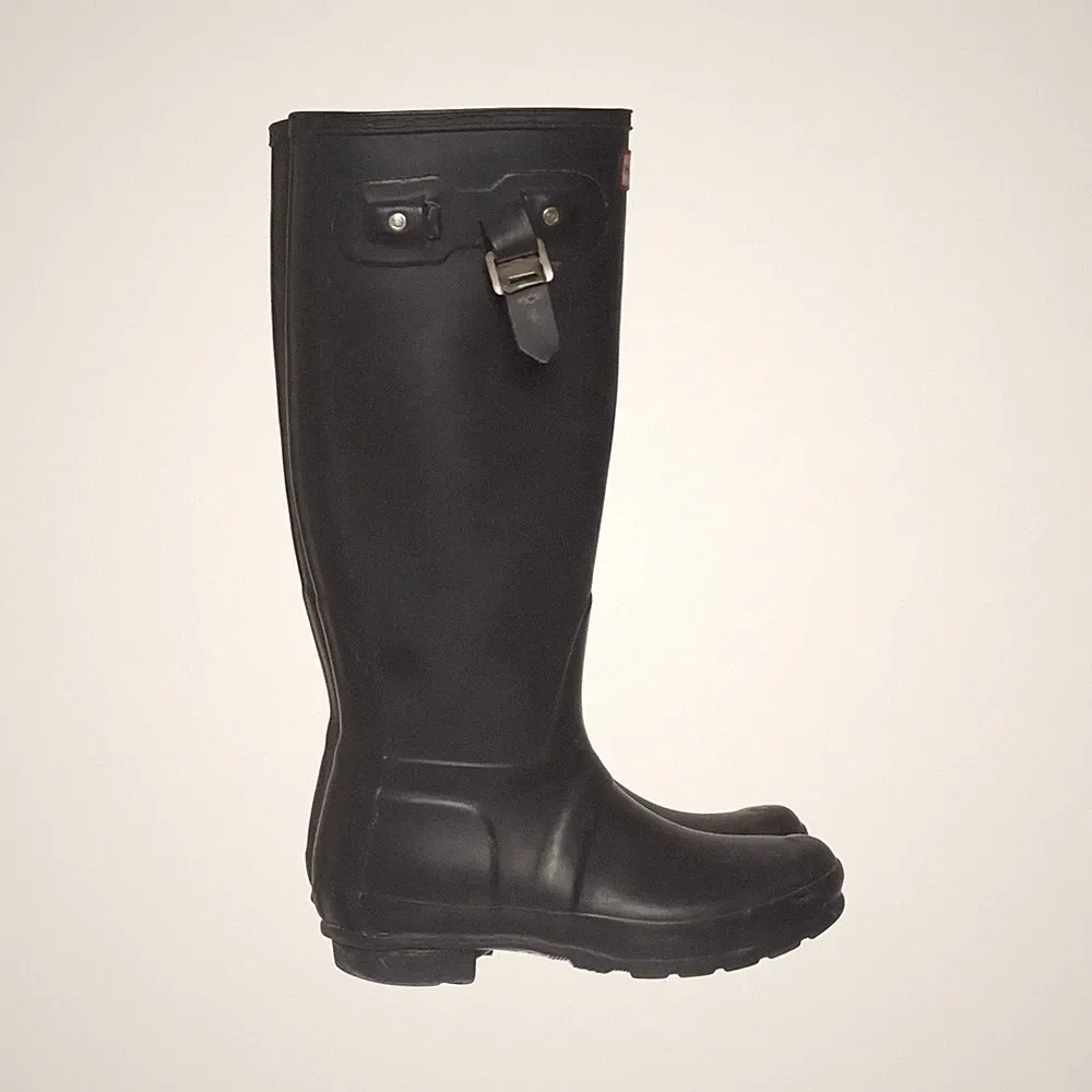 Hunter, Gummistiefel, Größe: 35/36, Original Tall, Schwarz, Damen #ABS