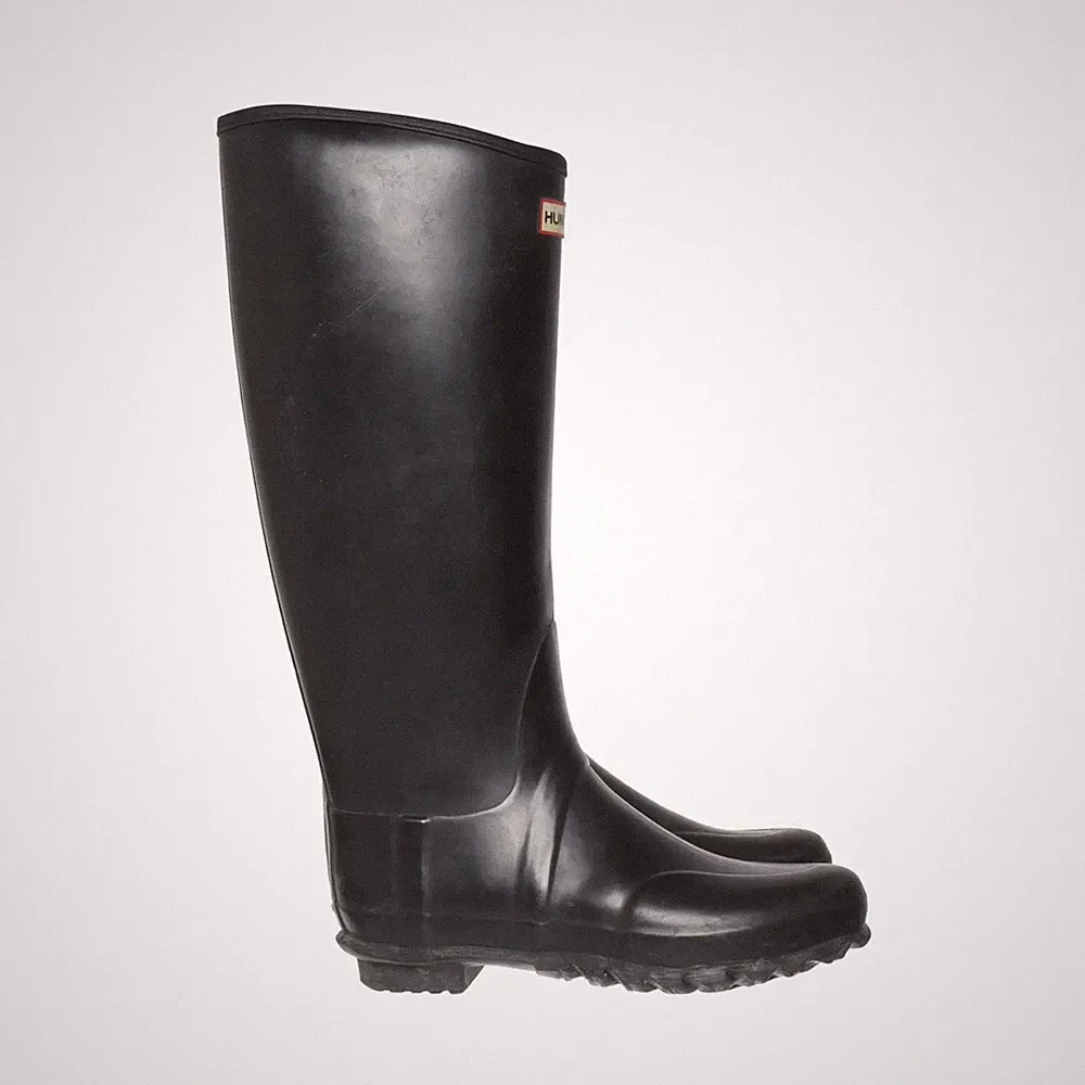 Hunter, Gummistiefel, Größe: 37 1/2, Schwarz, Damen #tgN