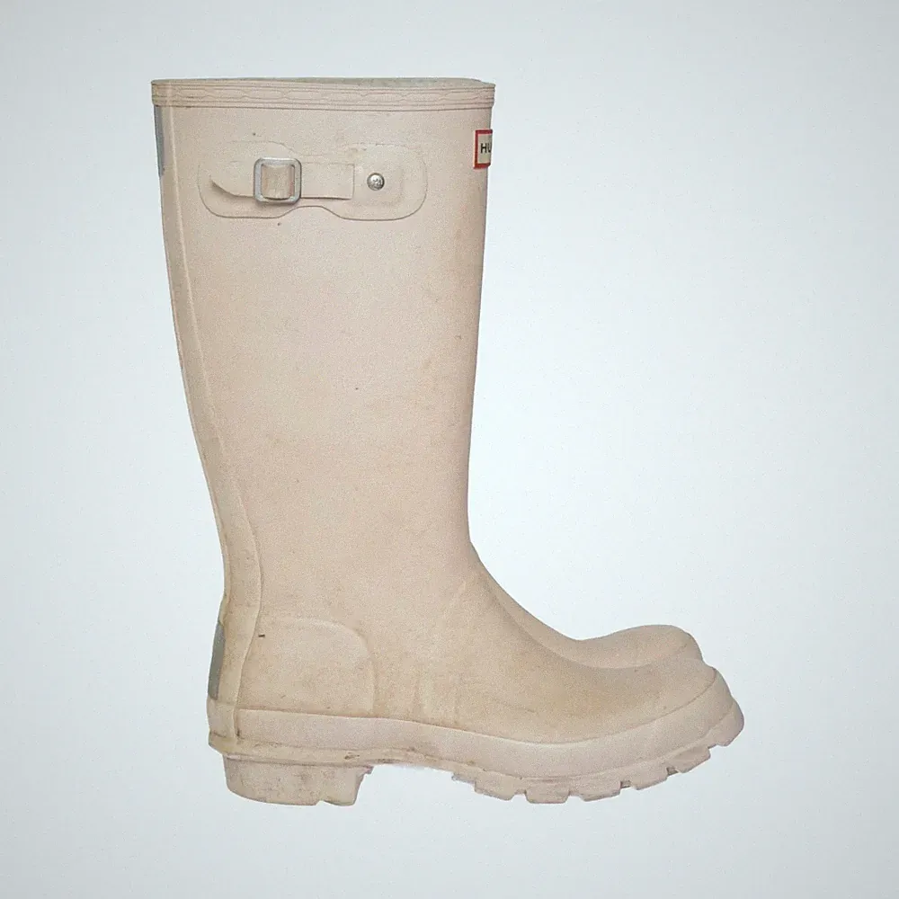 Hunter, Gummistiefel, Größe: 37, model: original tall, Beige, Damen #MUk