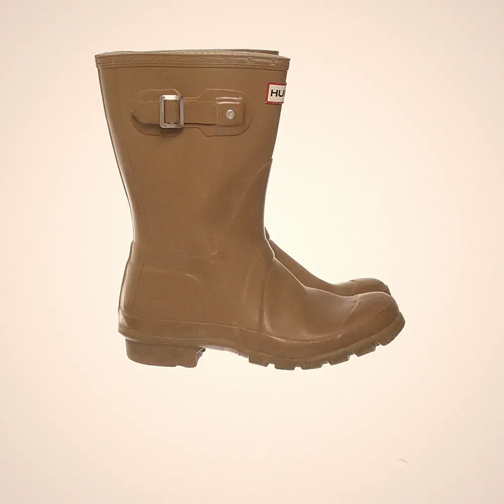 Hunter, Gummistiefel, Größe: 37, Original Gloss Short, Braun, Damen #w03