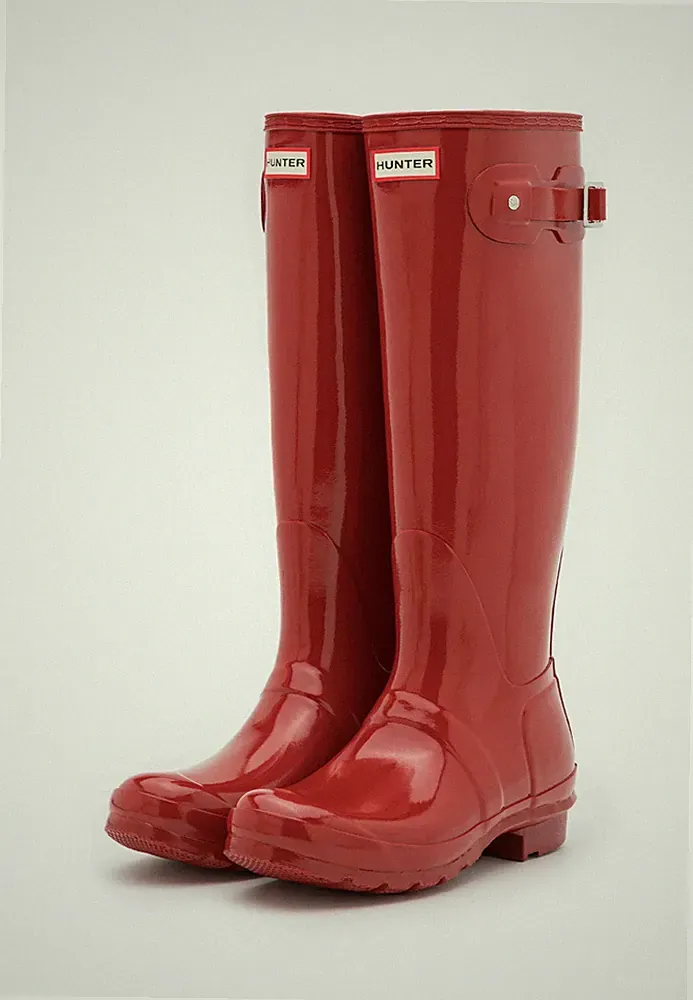 Hunter Gummistiefel Größe 38 military red