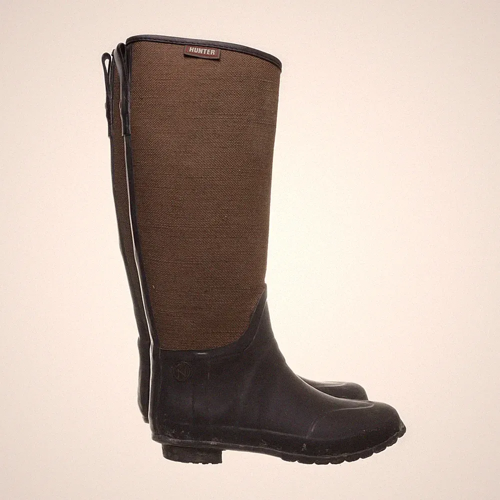 Hunter, Gummistiefel, Größe: 39, Braun, Damen #Zvg