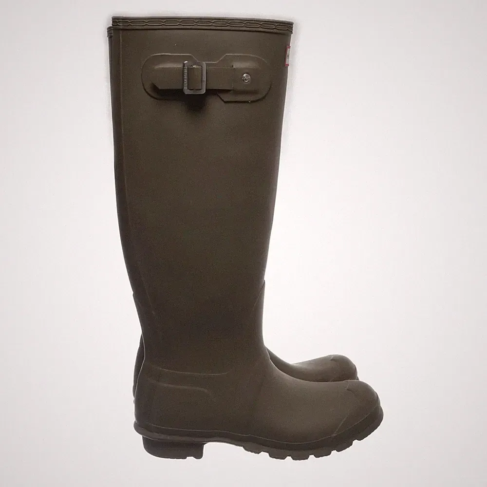 Hunter, Gummistiefel, Größe: 39, Grün, Damen #kXd
