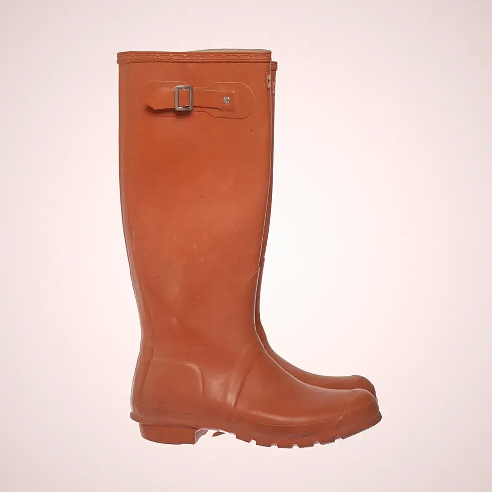 Hunter, Gummistiefel, Größe: 40/41, model: original, Braun, Damen #EqK