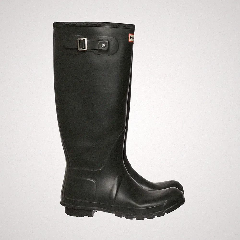 Hunter, Gummistiefel, Größe: 40/41, model: original tall, Grün, Damen #QAk