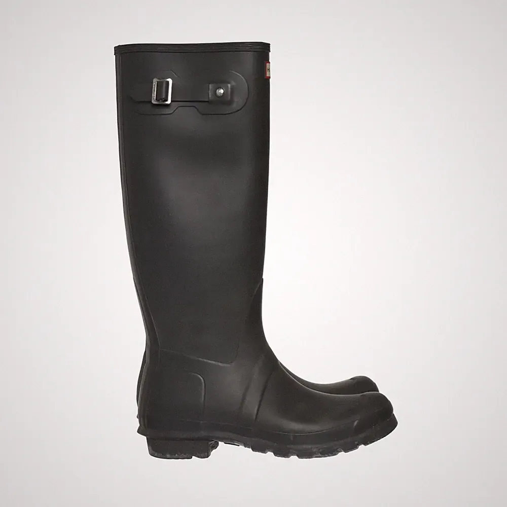Hunter, Gummistiefel, Größe: 40/41, model: original tall, Schwarz, Damen #m73