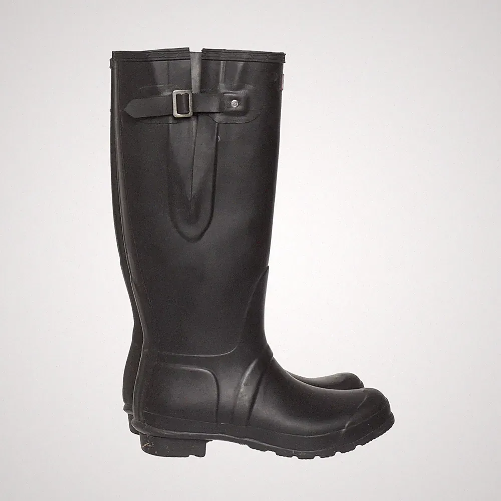 Hunter, Gummistiefel, Größe: 40/41, Schwarz, Damen #657