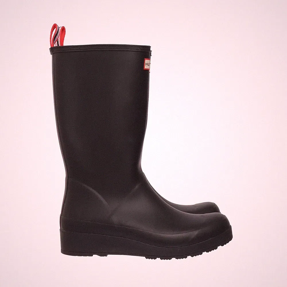 Hunter, Gummistiefel, Größe: 40/41, Schwarz, Damen #Q29