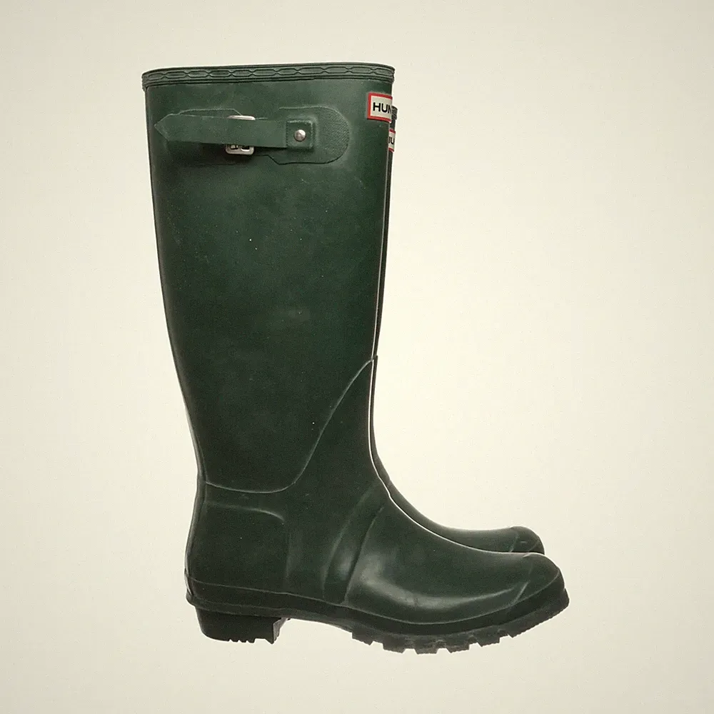 Hunter, Gummistiefel, Größe: 43, Grün, Damen #pMh