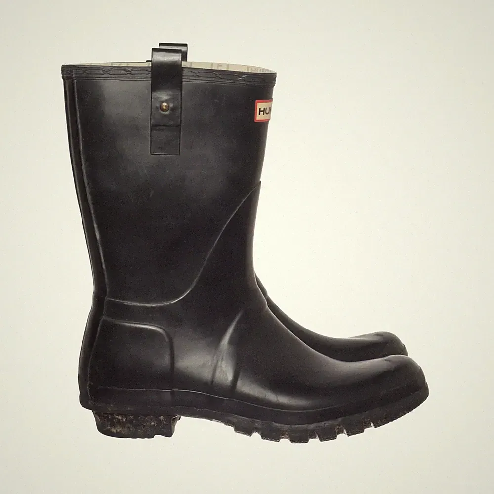 Hunter, Gummistiefel, Größe: 43, Original, Schwarz, Damen #Vze