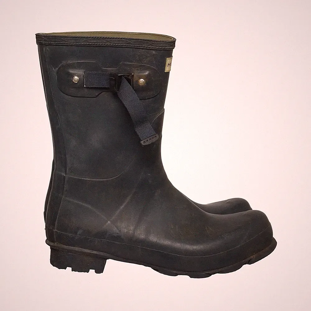 Hunter, Gummistiefel, Größe: 44, model: original short, Schwarz, Damen #EVR