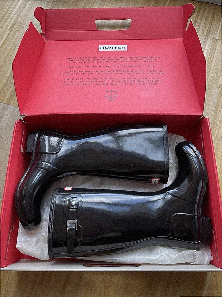 Hunter Gummistiefel - Schwarz - Damen - 37