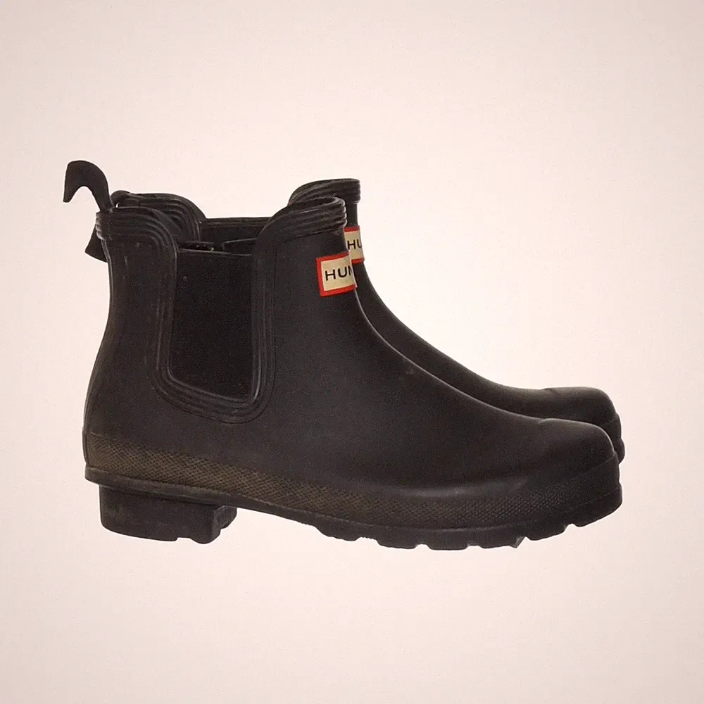 Hunter, Kurze Gummistiefel, Größe: 37, Chelsea, Schwarz, Damen #RIT